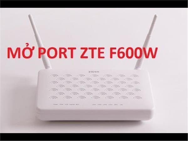 Hướng dẫn mở port cho camera trên Modem F600W, F668, F608 của Viettel